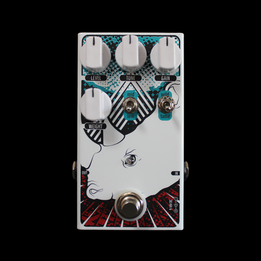 Albino Rhino Overdrive Pedal, front side
